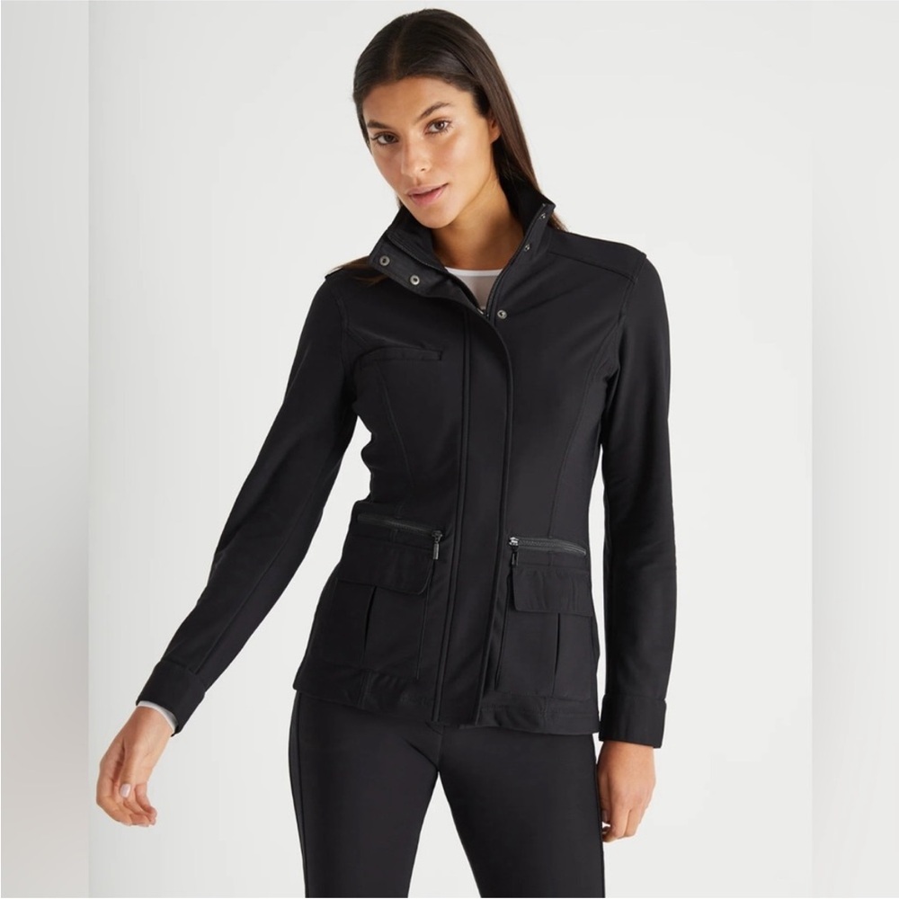 Anatomie Kenya Safari Jacket Black Zip Up Jacket Medium